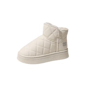 Термостойкие абразивоустойчивые амортизирующие утепленные противоскользящие сбалансированные снегоходные ботинки women's CariteSport, бежевый