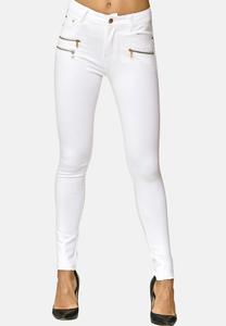 Джинсы скинни Elara, белый