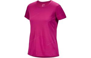 Футболка с втачным рукавом TAEMA SS23 Женская Светло-каштановый розовый Arcteryx