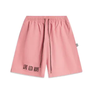 Спортивные шорты LiNing из баскетбольной коллекции для мужчин, априкот розовый