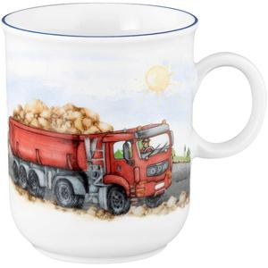 Кружка Compact, На стройке кружка с ручкой 0,25 л Seltmann Weiden, Bunt