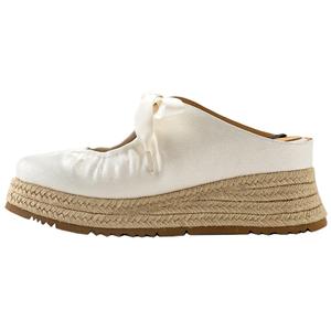 Женские сандалии с закрытым носком, резиновой подошвой, устойчивой к запахам, износостойкой, нескользящей, быстросохнущей Wonderful couple, Ecru