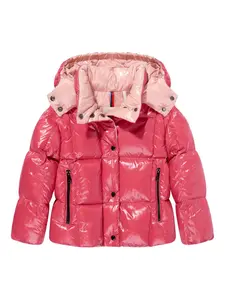 Пуховик Parana Moncler Enfant, розовый
