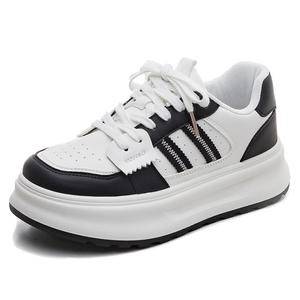 HUANQIU Износостойкие, легкие и дышащие низкие кроссовки для скейтбординга для женщин, белые и черные