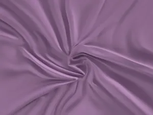 Простыня атласная Kvalitex на резинке 220х200 см фиолетовая KVALITEX