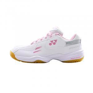 Кроссовки YONEX Badminton Shoes Women's Low-top White/pink, белый/красный