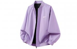 Куртка Women's Baseball Collar Moderate Workwear WARRIOR, светло-фиолетовый[free diy brand merch]