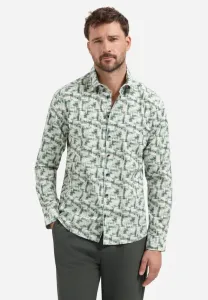 Эластичная рубашка с принтом No Excess, Seablue