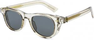 Винтажные квадратные панк-солнцезащитные очки Melrose для женщин, роскошные классические прямоугольные солнцезащитные очки для вождения, защита от УФ-излучения UV400 9821, Tea