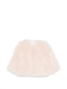 Укороченная куртка с перьями YVES SALOMON, розовый