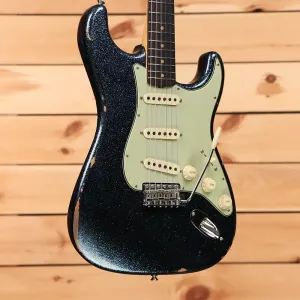 Fender Custom Shop Righteous Reissue Late 1962 Stratocaster Relic - Состаренный Holoflake - Розовое дерево - CZ582492 - PLEK'd