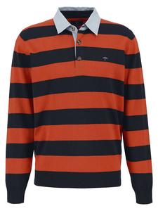 Пуловер FYNCH-HATTON, цвет dunkelblau/rot