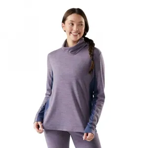 Базовый слой с длинным рукавом Smartwool Classic Thermal Merino Mock Neck, фиолетовый