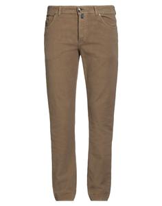 Брюки Luigi Borrelli Napoli, темно-зелёный