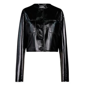 KARL LAGERFELD / Karl Lagerfeld Jeans Кожаная куртка KARL LAGERFELD, Black