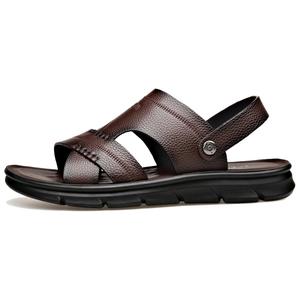 PT'SON Мужские пляжные сандалии коричневые, цвет Brown