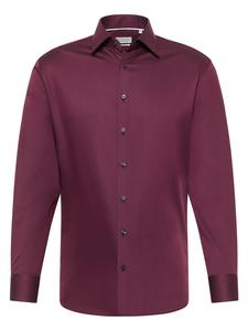 Рубашка MODERN FIT сливового цвета Eterna