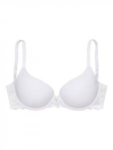Бюстгальтер на косточках LASCANA, белый