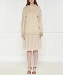 Платье Twinset U&B, бежевый