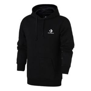 Толстовка star chevron hoodie 'black' Converse, черный