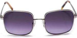 Солнцезащитные очки Blackburn в итальянском стиле, квадратной формы, ретро, ​​для мужчин и женщин. Модные классические солнцезащитные очки с защитой от УФ-излучения UV400, Violet