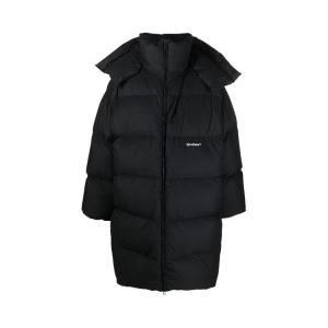 Пуховик Off-White Bounce Hooded Down Long Puffer, Black