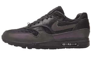 Кроссовки Air Max 1 женские с низким верхом черного цвета Nike