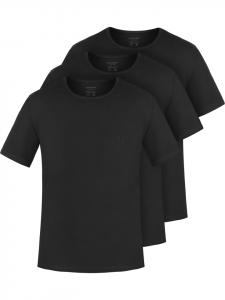 Normani Комплект из 3 мужских футболок из органического хлопка Nyons черного цвета