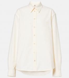 Хлопковая рубашка Toteme, Lemon