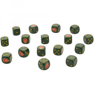 Аксессуары Battlefront Miniatures Flames of War: Vietnam - Tropic Lightning Dice (16)