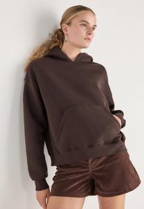 Толстовка Gina Tricot BASIC ORIGINAL HOODIE, Mole /Brown