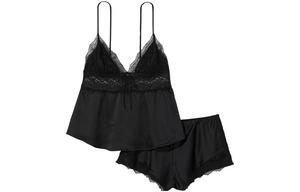 Женский пижамный комплект Victoria's Secret, цвет Black