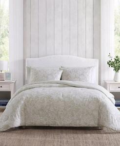 Двусторонний комплект одеял Tortola из 2 предметов, Twin Nautica, слоновая кость/кремовый