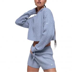 Alo Yoga Трикотаж Women's Mixed Gray/Athletic Heather Grey