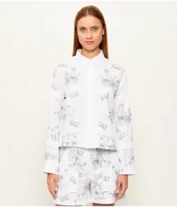 Рубашка relaxed fit Ea7, белый