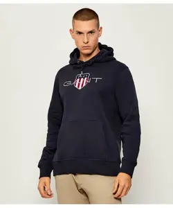 Толстовка «Архив Щит» Regular fit Gant, синий