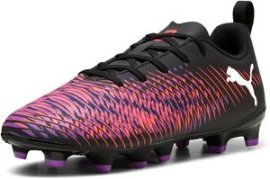 Футбольные бутсы Puma Future Play для детей и подростков, для искусственного газона, белый/черный/красный