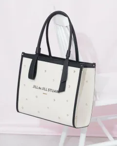 Стильная сумка-тоут с ленточной ручкой Jill By Jill Stuart, цвет White