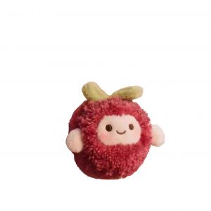 Висюлька плюшевая Chang'an Litchi Same Style Litchi And Bayberry высотой 8см FKOFR