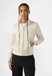 Толстовка на молнии с иконками в тон Champion, Light Grey Melange