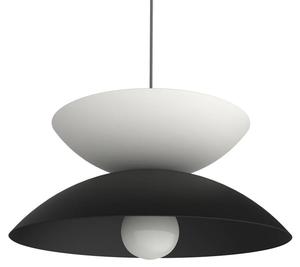 Подвесной светильник Lumicom Sablier, декор черный ясень - белый