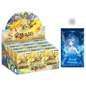 Honor Of Kings коллекция мини резиновая кукла слепой коробки товары одиночный сюрприз бокс/полный бокс 12 шт KAYOU