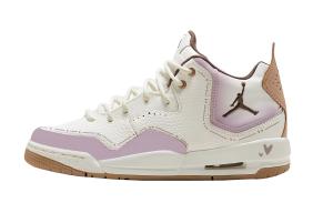 Детские баскетбольные кроссовки Courtside 23 для школьников Jordan, фиолетовый