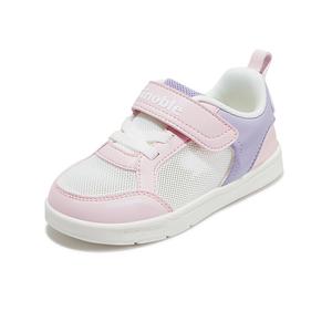 Дышащие детские ботиночки для малышей GINOBLE, белый/розовый/фиолетовый