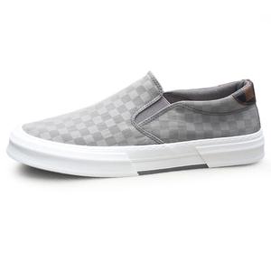 SENJIALUO Мужские повседневные кроссовки мужские низкие хаки-серые, цвет Gray