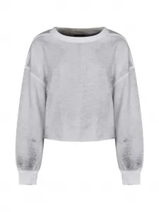 Укороченный свитшот с длинными рукавами Thom Krom, серый