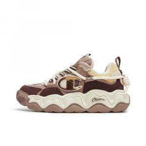 Баланс лоу топ скейтборд обувь мужские сатин браун/барокко браун Champion, коричневый