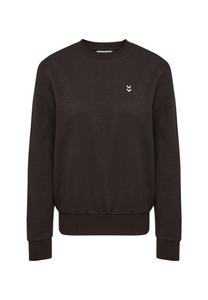Толстовка Hummel PULSE W CREWNECK, After Dark/Brown