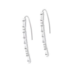 EMPORIO ARMANI Сережки-пусеты из стерлингового серебра