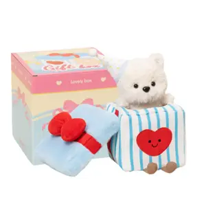 Плюшевая кукла Box West Highland Top Hat Puppy Dolls высота 17см/20см Cute Chip
